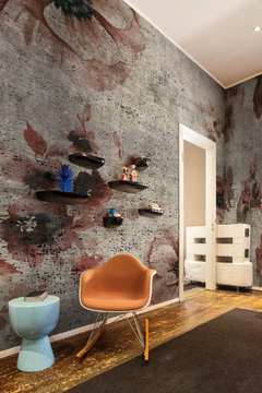 MORNING DREAMS WPN 409 - Panoramic wallpaper with floral pattern by Spaghetti Wall - view 3